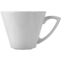 Tea cup “Monaco White”  porcelain  300 ml  D=100, H=86, L=131mm  white