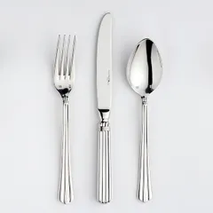 Вилка столовая «Библос» сталь нерж. ,L=210/75,B=5мм металлич., изображение 2