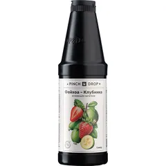 Основа для напитков «Фейхоа-Клубника» фруктовая Pinch&Drop 1 кг пластик D=8,H=26см