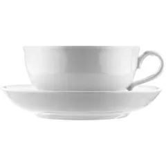 Бульонная пара фарфор 400мл D=17,H=7см белый