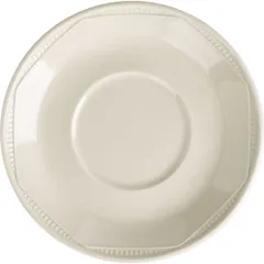 Saucer “Ivory Monte Carlo”  porcelain  D=165, H=20mm ivory