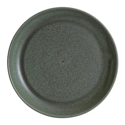 Тарелка «Тапас» керамика D=26,H=3см тем.зелен.,матовый