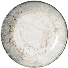 Deep plate “Valencia Sedir”  porcelain  0.57 l  D=20 cm  gray, beige.