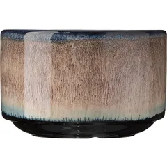 Сахарница «Пати» без крышки фарфор 350мл ,H=65,B=100мм серый,синий, изображение 2