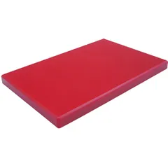 Cutting board polyethylene ,H=2,L=60,B=40cm red