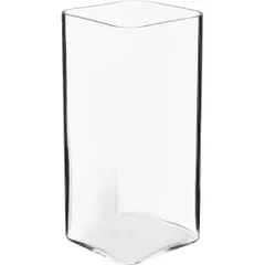 Ваза для цветов квадратная стекло ,H=27,5,L=15,B=15см прозр., изображение 2