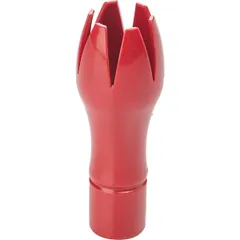 Decorator nozzle for siphon  plastic, metal  D=15, L=61, B=25mm  red, metal.