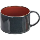 Чашка чайная «Тэрр де Рэ» керамика 190мл D=80,H=51мм синий,коричнев.