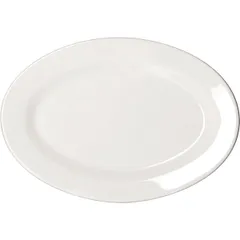 Блюдо «Кунстверк» овальное фарфор ,H=17,L=226,B=155мм белый