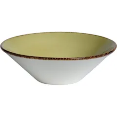 Salad bowl “Terramesa Olive”  porcelain  300 ml  D=135, H=65mm  olive.