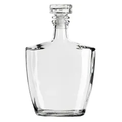 Штоф «Легион» в сборе (штоф 0,5л+пробка+уплотнитель) стекло 0,5л ,H=22см прозр.