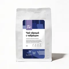 Чай черный «С чабрецом» Doppio листовой 150г, изображение 2