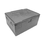 Термоконтейнер «Лайт» до 30 кг полипроп. 109л ,H=39,L=80,B=60см черный