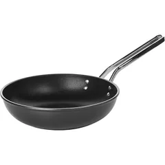 Frying pan cast aluminum, teflon D=32,H=8,L=62cm black