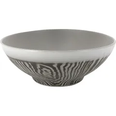 Салатник «Арборесценс» фарфор D=27,3,H=10см серый,черный