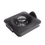 Крышка для контейнера с заглушкой «XP» поликарбонат 1,4л черный