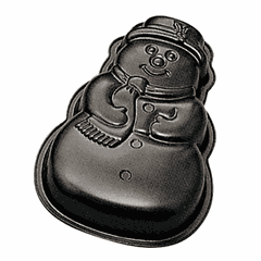 Baking dish “Snowman” steel,anti-stick coating ,H=50,L=310,B=197mm black