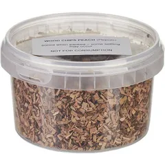 Wood chips for fumigator in a jar “Peach”  0.5 l