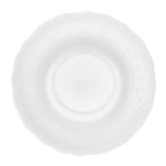 Блюдце «Эйфория» фарфор D=150/60,H=18мм белый, Цвет: Белый