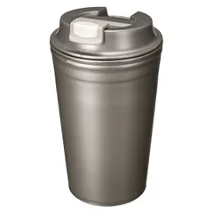 Термокружка «Пибо» с клапаном полипроп. 350мл ,H=15,5см металлич.