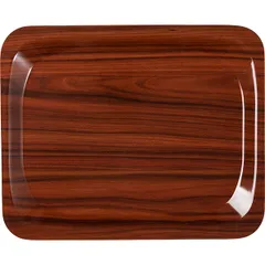 Rectangular tray  plastic , L=32.5, B=26.5 cm  wood theme