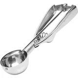 Ice cream spoon with mechanism  stainless steel  D=49, L=210, B=60mm  metal.