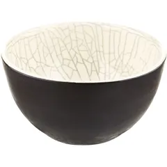 Салатник «День и ночь» керамика 0,6л D=15,H=8см белый,черный