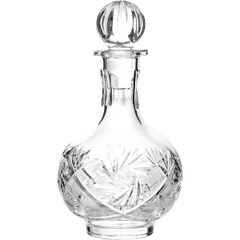 Decanter “Mill” crystal 350ml D=10.4,H=22.4cm clear.