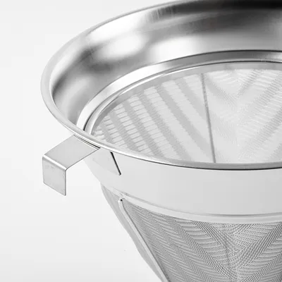 Сито коническое «Шенуа» с ручкой сталь нерж. D=25,H=25,5,L=47см, изображение 2