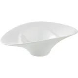 Салатник «Крушиал Дэт» овальный фарфор 125мл ,H=50,L=162,B=110мм белый