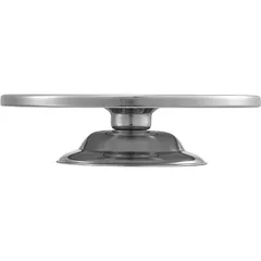 Подставка для торта «Проотель» сталь нерж. D=33,H=8см металлич., изображение 2