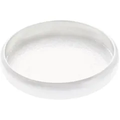 Salad bowl “Diva” porcelain D=24,H=4cm white