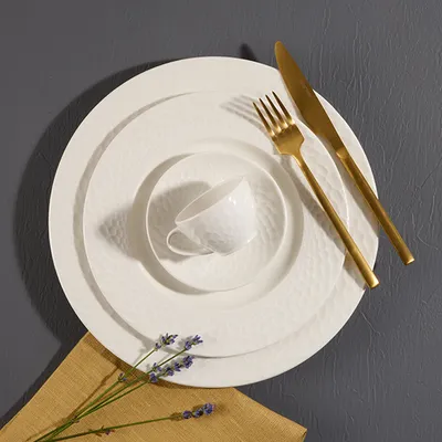 Блюдце «Морелла» фарфор D=15,2см белый, изображение 6