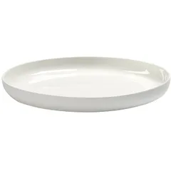 Dish “Base” deep  porcelain  D=28, H=3cm  white, matte