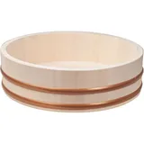 Кадка для риса бамбук D=27,H=8см бежев.