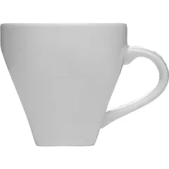 Чашка кофейная «Кунстверк» фарфор 100мл D=69,H=66,L=91мм белый