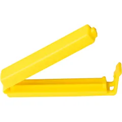 Клипса универс. д/пакетов полипроп. ,L=8см желт., изображение 2