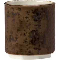 Подставка для яйца «Крафт» фарфор D=45,H=45мм коричнев.