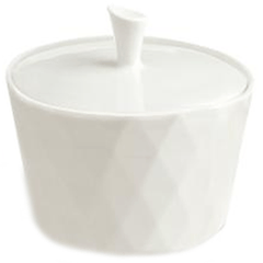 Sugar bowl “Kaleidos” porcelain 230ml white