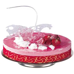 Cake stand stainless steel D=36,H=5cm