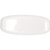 Блюдо «Клаб» прямоугольное фарфор ,H=29,L=360,B=150мм белый