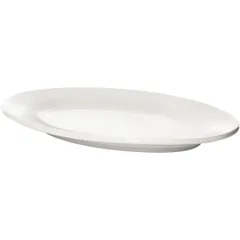 Блюдо «Кунстверк» овальное фарфор ,H=17,L=226,B=155мм белый, изображение 2