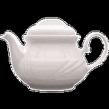 Чайник «Аркадия» с крышкой фарфор 0,6л D=98,H=125,L=200,B=140мм белый
