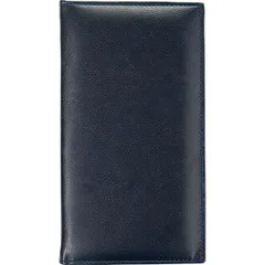 Folder for bills leatherette ,L=23.5,B=13.5cm blue