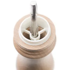 Мельница для соли «Париж» металлический механизм бук D=67,H=300мм св. дерево, изображение 3