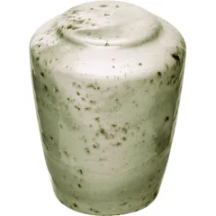 Salt shaker “Kraft Green”  porcelain  D=57, H=74mm  green.