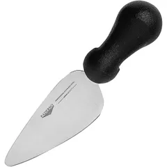 Cheese knife  stainless steel, polyprop. , L=12cm  black, metal.