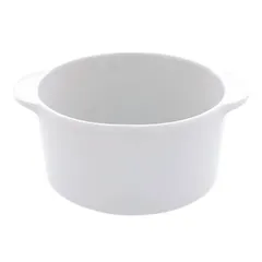 Cocotte maker "Terrins" porcelain 250ml D=12,H=5cm white