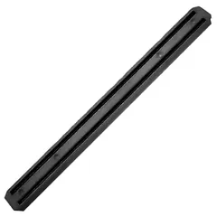 Magnetic holder for knives  steel , H=25, L=600, B=40mm  black, metal.