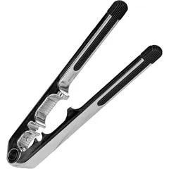 Tongs for nuts and lobsters  zinc alloy , L=164, B=30mm  black, metal.